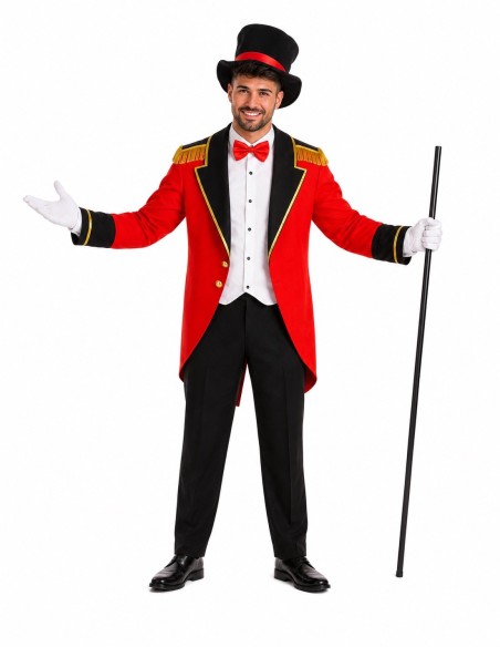 Costume da presentatore da circo taglia L | Costumi per adulti Il Re del Carnevale